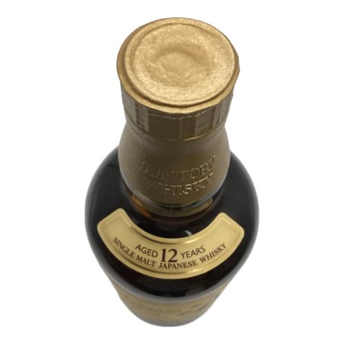 サントリー ウィスキー 700ml 山崎 12年 現行ボトル 未開封