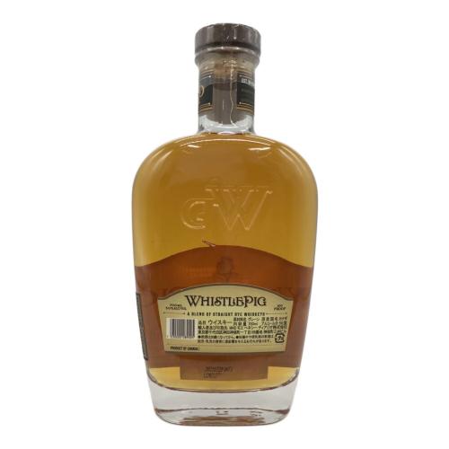 WhistlePig (ホイッスルピッグ) ウィスキー 700ml スモールバッチ・ライ 10年 未開封