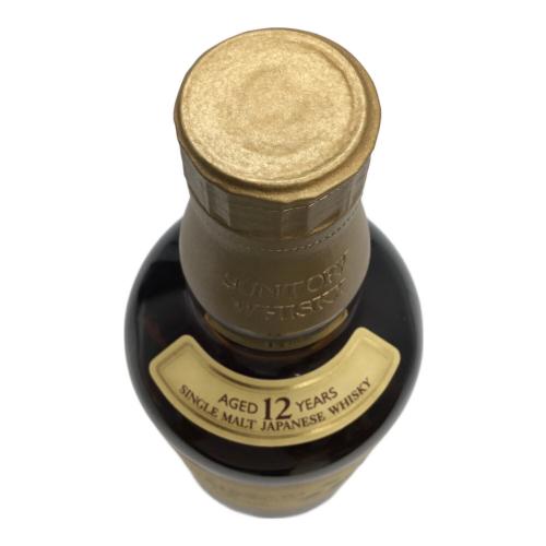 サントリー ウィスキー 700ml 山崎 12年 現行ボトル 未開封