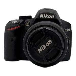 Nikon (ニコン) デジタル一眼レフカメラ D3200 2472万画素 専用電池 SDXCカード対応 2227086