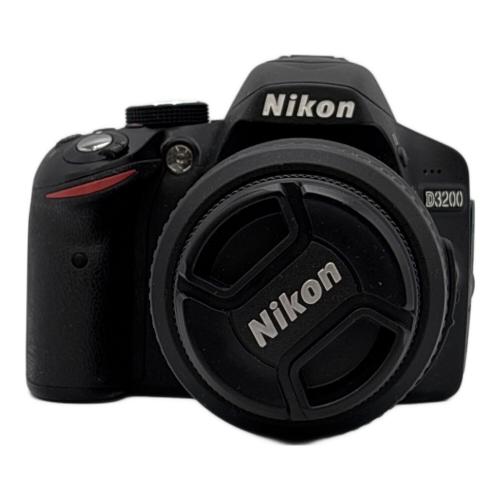 Nikon (ニコン) デジタル一眼レフカメラ D3200 2472万画素 専用電池 SDXCカード対応 2227086
