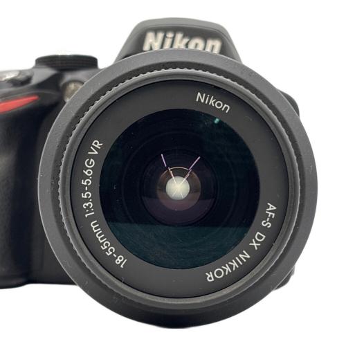 Nikon (ニコン) デジタル一眼レフカメラ D3200 2472万画素 専用電池 SDXCカード対応 2227086
