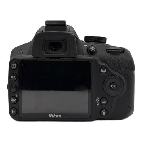 Nikon (ニコン) デジタル一眼レフカメラ D3200 2472万画素 専用電池 SDXCカード対応 2227086