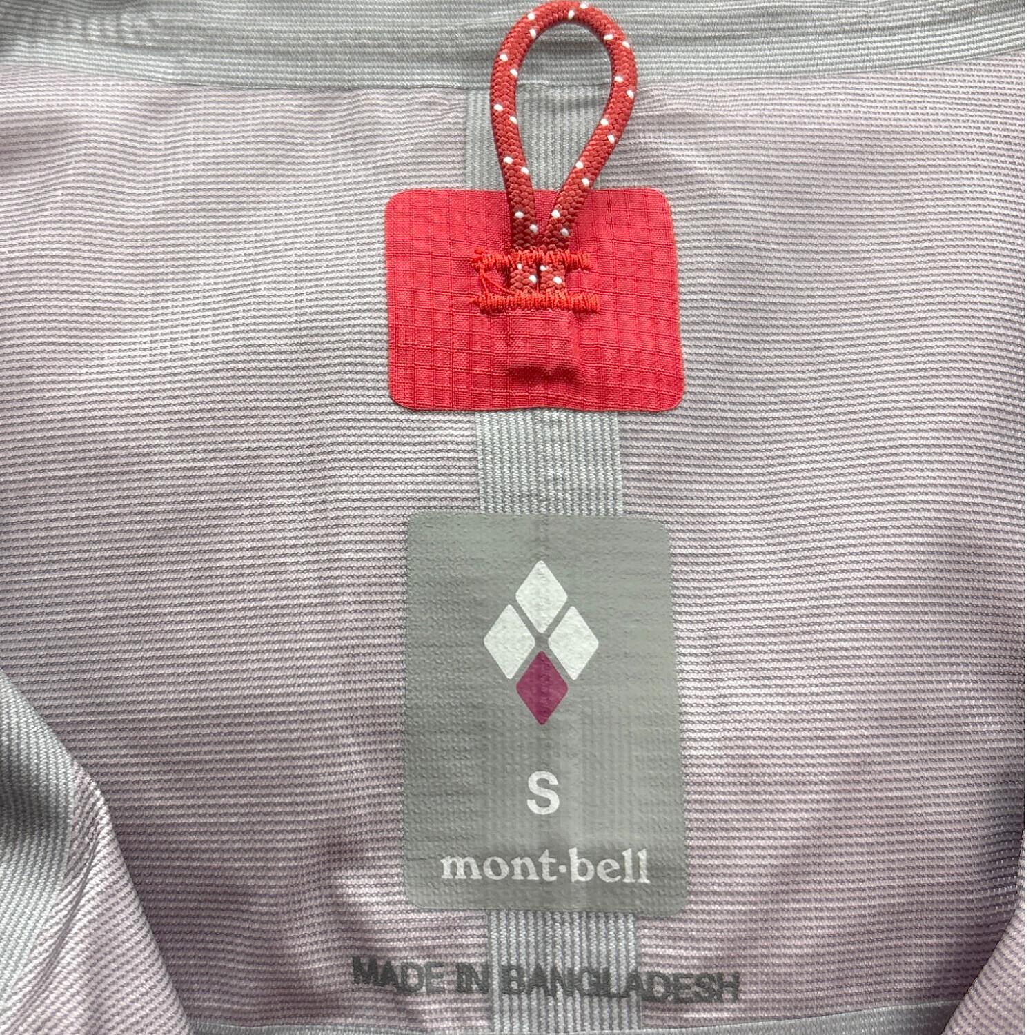 mont-bell (モンベル) レインウェア レディース SIZE S レッド