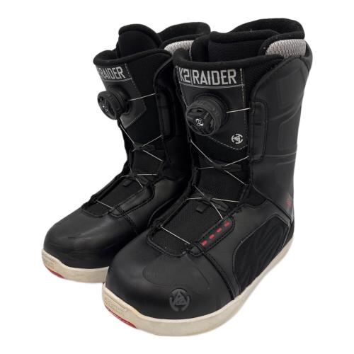 K2 (ケーツー) スノーボードブーツ メンズ SIZE 26cm ブラック RAIDER
