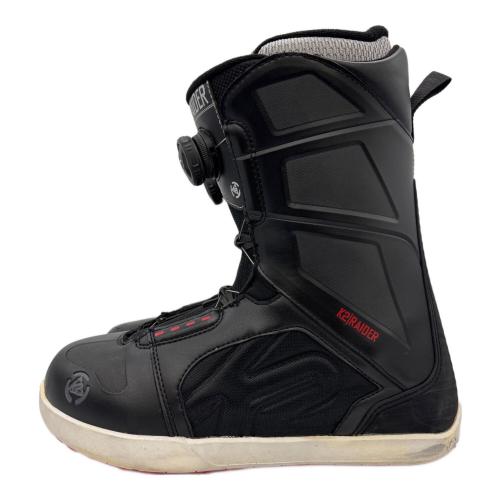 K2 (ケーツー) スノーボードブーツ メンズ SIZE 26cm ブラック RAIDER