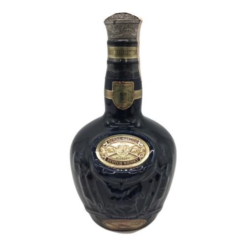 CHIVAS (シーバス) スコッチウィスキー 700ml ROYAL SALUTE 21年 青陶器ボトル 未開封