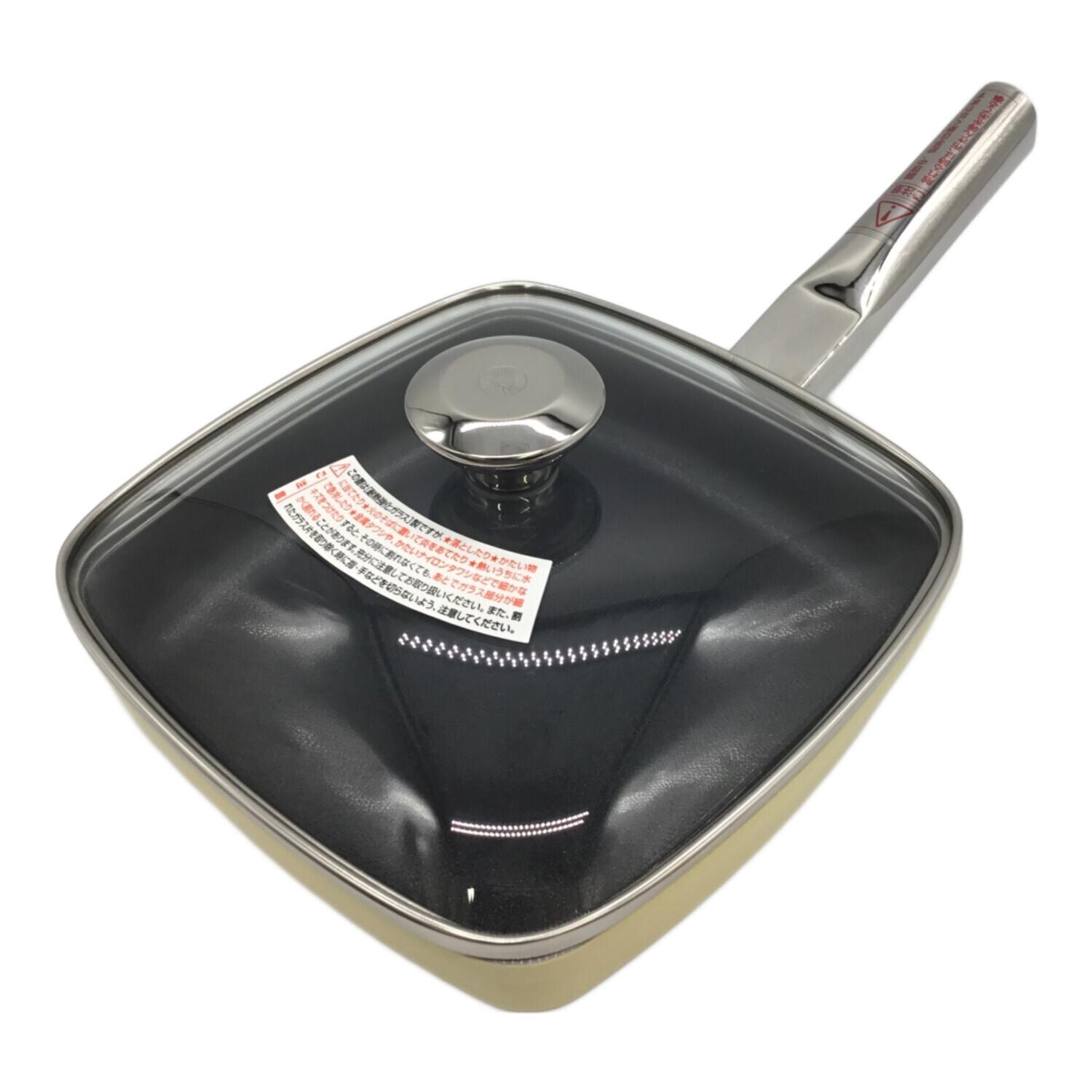 新品未使用 アサヒ軽金属 ローストパンLS 蓋つき アサヒ軽金属