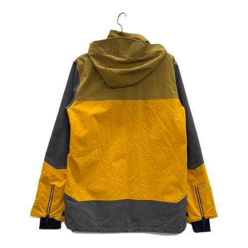 VOLCOM (ボルコム) スノーボードウェア(ジャケット) メンズ SIZE L ブラウン×イエロー G0652102