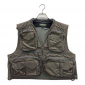 Rivalley (リバレイ) フィッシングウェア メンズ SIZE LL グレー RV ストリームガイドベストⅡ VV-2303