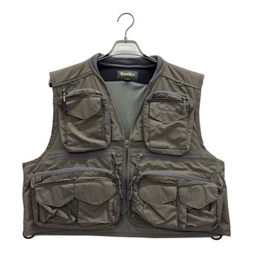 Rivalley (リバレイ) フィッシングウェア メンズ SIZE LL グレー RV ストリームガイドベストⅡ VV-2303