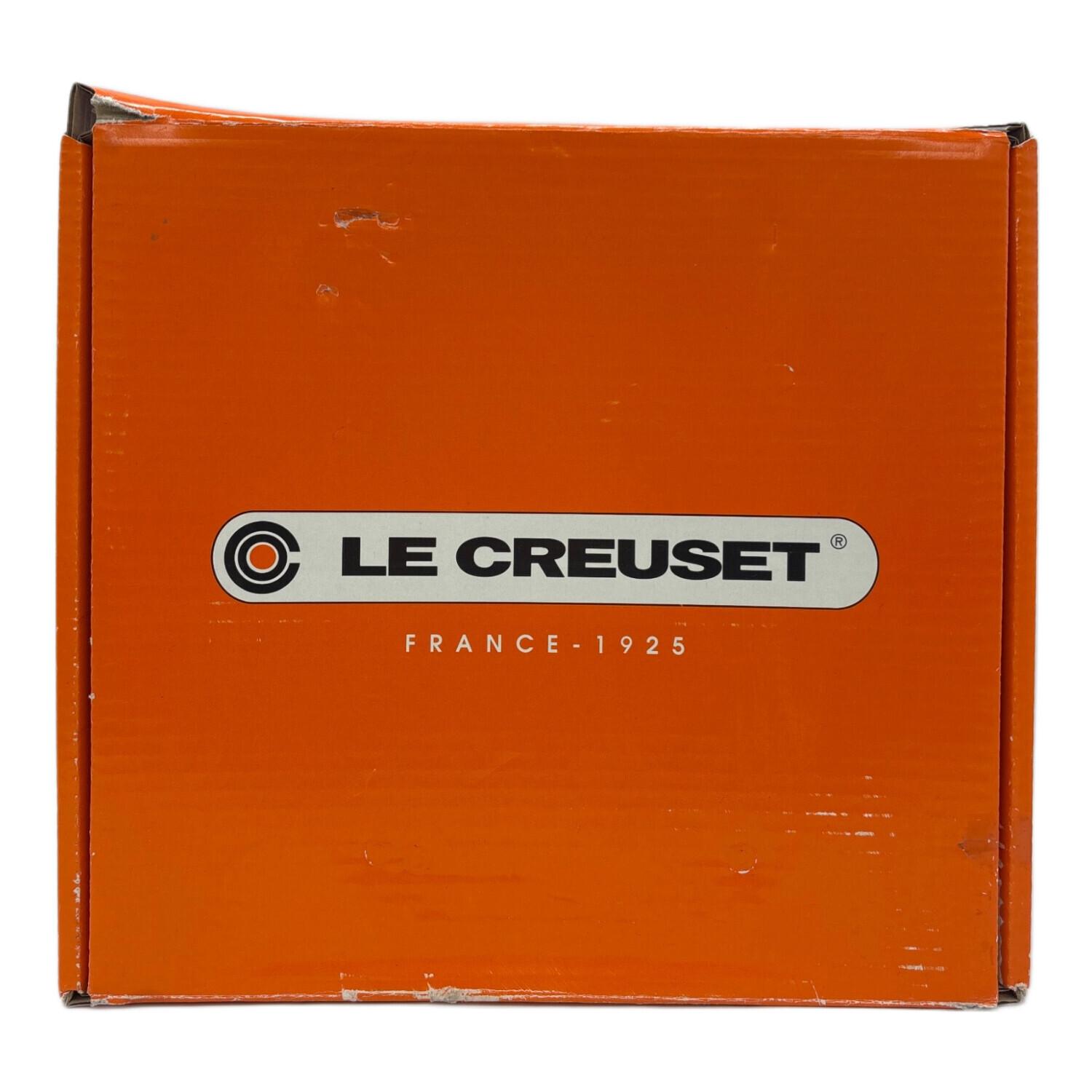 LE CREUSET (ルクルーゼ) キャセロール SIZE 26cm オレンジ (ブラック