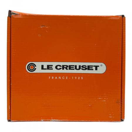 LE CREUSET (ルクルーゼ) キャセロール SIZE 26cm オレンジ (ブラック