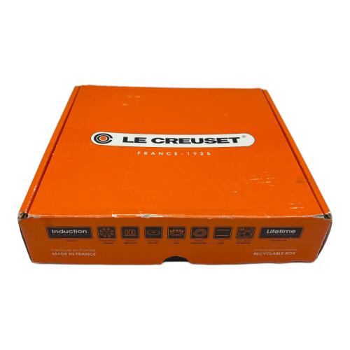 LE CREUSET (ルクルーゼ) キャセロール SIZE 26cm オレンジ (ブラックツマミ) シグニチャー ビュッフェ・キャセロール