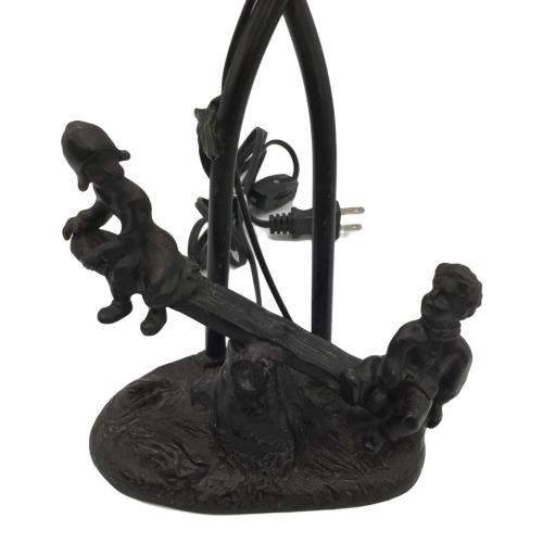 マツマエ工芸 アンティークテーブルランプ