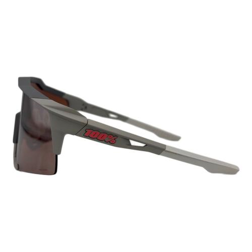 100% (ワンハンドレッド) サングラス 60007-00002 ケース・クリアレンズ付属 フレームグレー