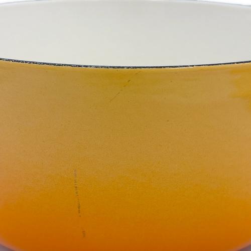 LE CREUSET (ルクルーゼ) 鍋 SIZE 18 オレンジ ココット・ロンド