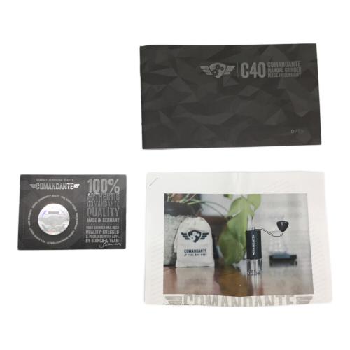 COMANDANTE (コマンダンテ) コーヒーミル C40 MK4 ブラック コーヒーグラインダー