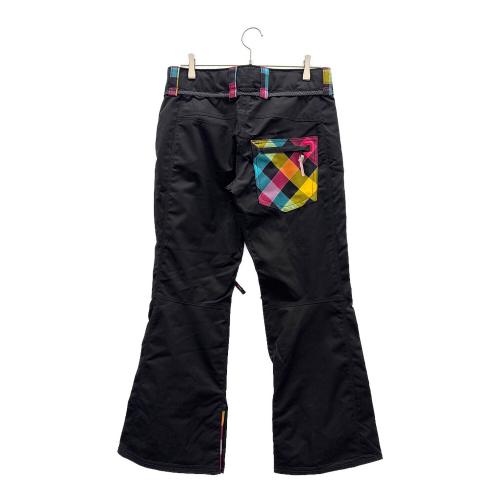 X-nix (エクスニクス) XN1820B71 XN1820T71 スノーボードウェア(セット) チェック柄 レディース SIZE S ブラック×ホワイト