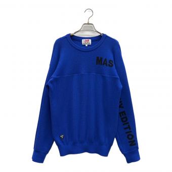 MASTER BUNNY EDITION (マスターバニーエディション) セーター ゴルフウェア(トップス) 758-0270001 メンズ SIZE 5 ブルー