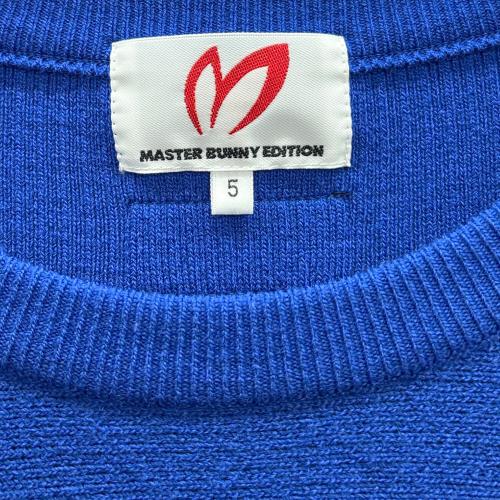 MASTER BUNNY EDITION (マスターバニーエディション) セーター ゴルフウェア(トップス) 758-0270001 メンズ SIZE 5 ブルー