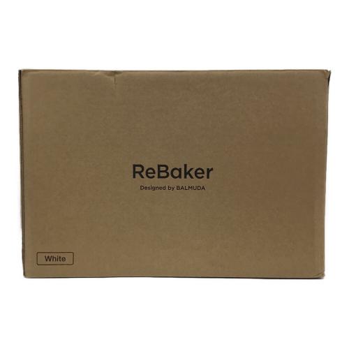 BALMUDA (バルミューダ) リベイク機能つきトースター ReBaker KTT01JP-WH