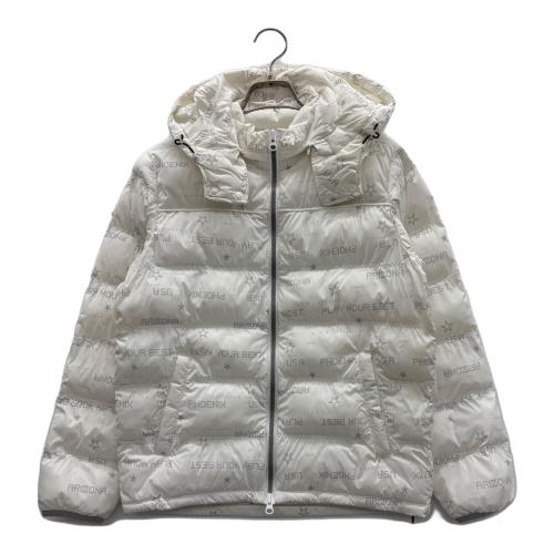 PiNG (ピン) アウター フルジップ中綿フーディブルゾン ゴルフウェア(トップス) 622-4220002 レディース SIZE M ホワイト