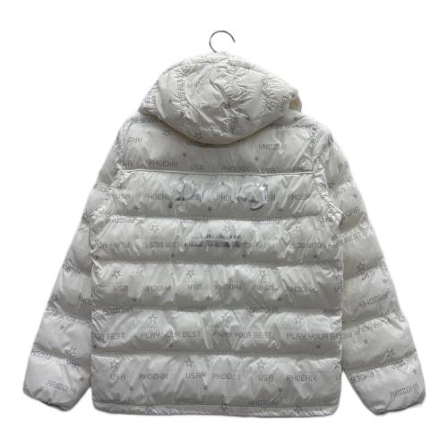 PiNG (ピン) アウター フルジップ中綿フーディブルゾン ゴルフウェア(トップス) 622-4220002 レディース SIZE M ホワイト