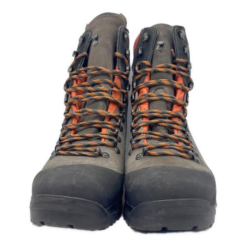 Husqvarna (ハスクバーナ) プロテクティブレザーブーツ メンズ UK 8.0 オレンジ×ブラウン