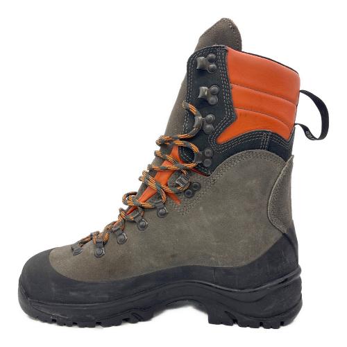 Husqvarna (ハスクバーナ) プロテクティブレザーブーツ メンズ UK 8.0 オレンジ×ブラウン