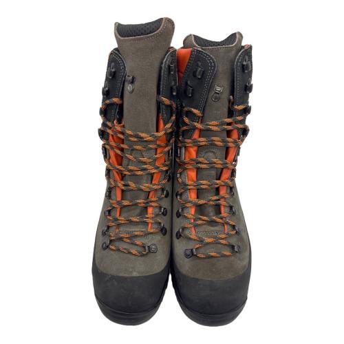 Husqvarna (ハスクバーナ) プロテクティブレザーブーツ メンズ UK 8.0 オレンジ×ブラウン