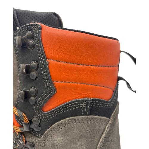 Husqvarna (ハスクバーナ) プロテクティブレザーブーツ メンズ UK 8.0 オレンジ×ブラウン
