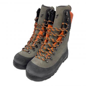 Husqvarna (ハスクバーナ) プロテクティブレザーブーツ レディース UK 5.5 オレンジ×ブラウン