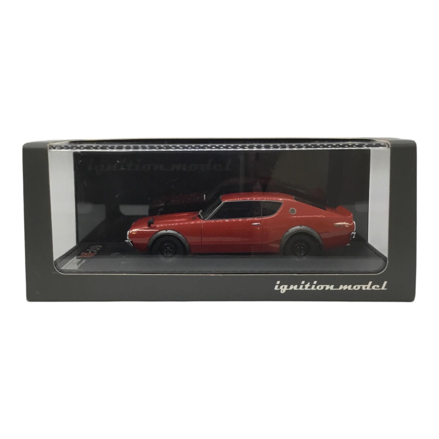 イグニッションモデル1/43 スカイライン 2000GT-ES C210 レッド IG0120