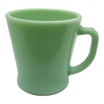 Fire King (ファイヤーキング) Dハンドルマグカップ old milk glass ジェダイ