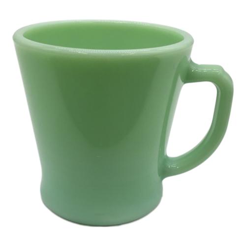 Fire King (ファイヤーキング) Dハンドルマグカップ old milk glass ジェダイ