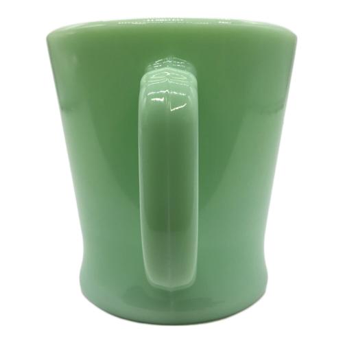 Fire King (ファイヤーキング) Dハンドルマグカップ old milk glass ジェダイ