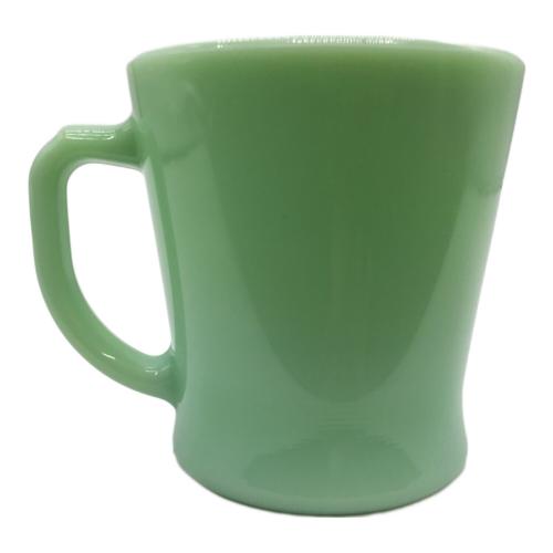 Fire King (ファイヤーキング) Dハンドルマグカップ old milk glass ジェダイ