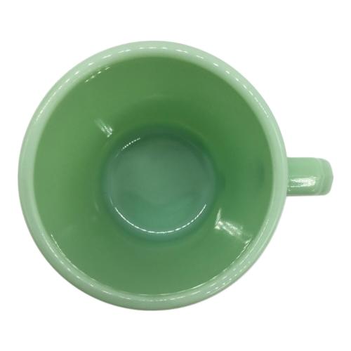 Fire King (ファイヤーキング) Dハンドルマグカップ old milk glass ジェダイ