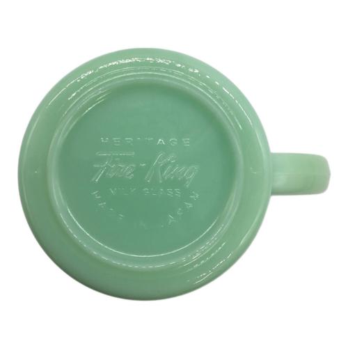 Fire King (ファイヤーキング) Dハンドルマグカップ old milk glass ジェダイ