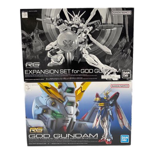 BANDAI (バンダイ) 1/144 ゴッドガンダム ガンプラ 5063358・5063774 RG