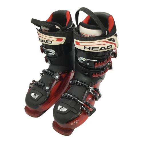 HEAD (ヘッド) ADAPT EDGE 100 スキーブーツ メンズ SIZE 26.5cm レッド×ブラック