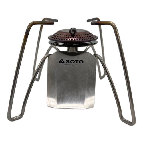 SOTO (ソト) シングルガスバーナー ST-340 2025年製 レギュレーターストーブ Range PSLPGマーク有