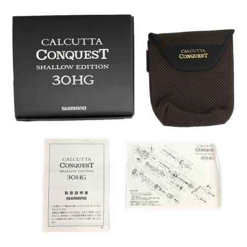 SHIMANO (シマノ) ベイトリール カルカッタコンクエスト シャローエディション 30HG 046734