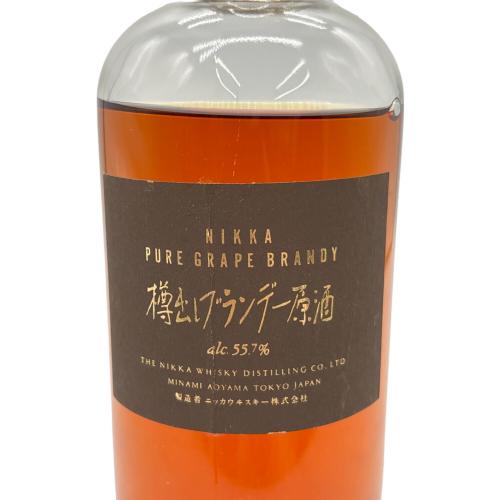 ニッカ 樽出しブランデー原酒 国産ブランデー 500ml