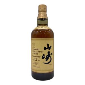 サントリー 山崎 ジャパニーズウィスキー 12年 750ml