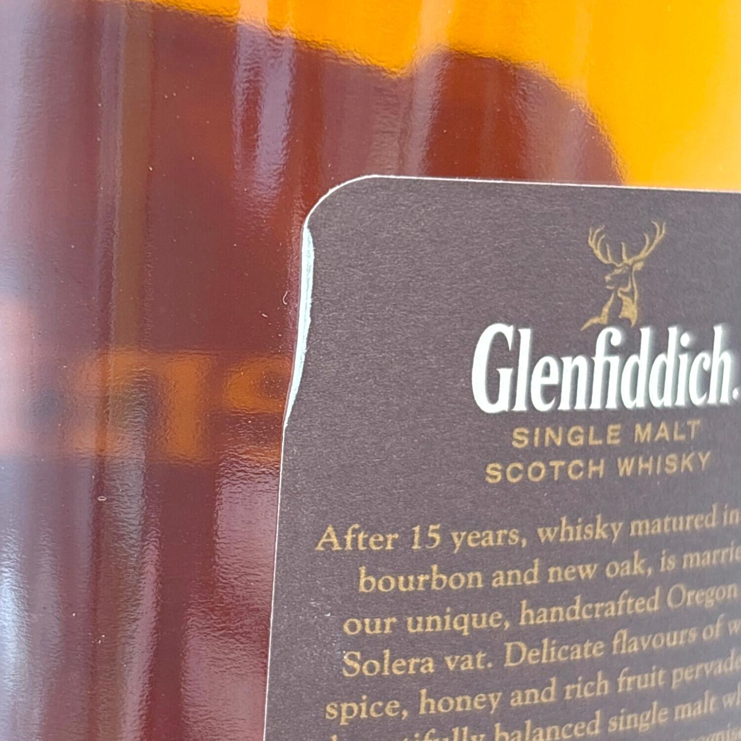グレンフィディック (Glenfiddich) ソレラリザーブ スコッチウィスキー