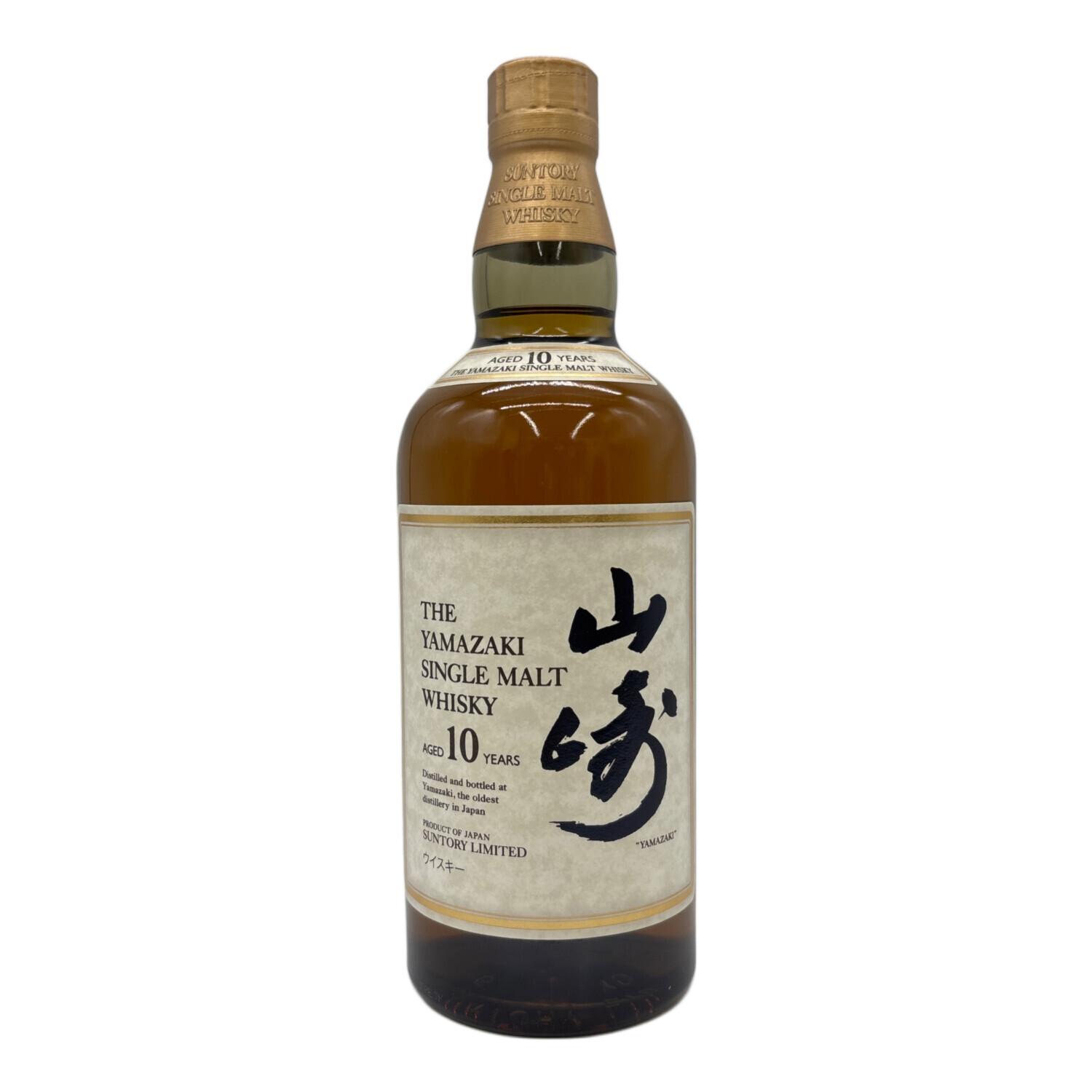 サントリー 山崎 モルトウイスキー 10年 700ml｜トレファクONLINE