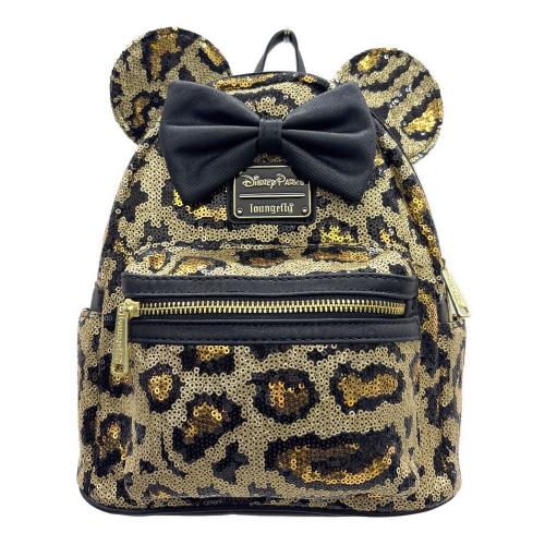 Disney PARKS (ディズニーパーク) リュック レディース ブラック×ゴールド