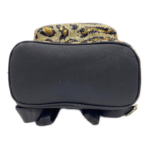 Disney PARKS (ディズニーパーク) リュック レディース ブラック×ゴールド